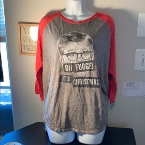 Rock & Republic A Christmas Story Top - 2XL